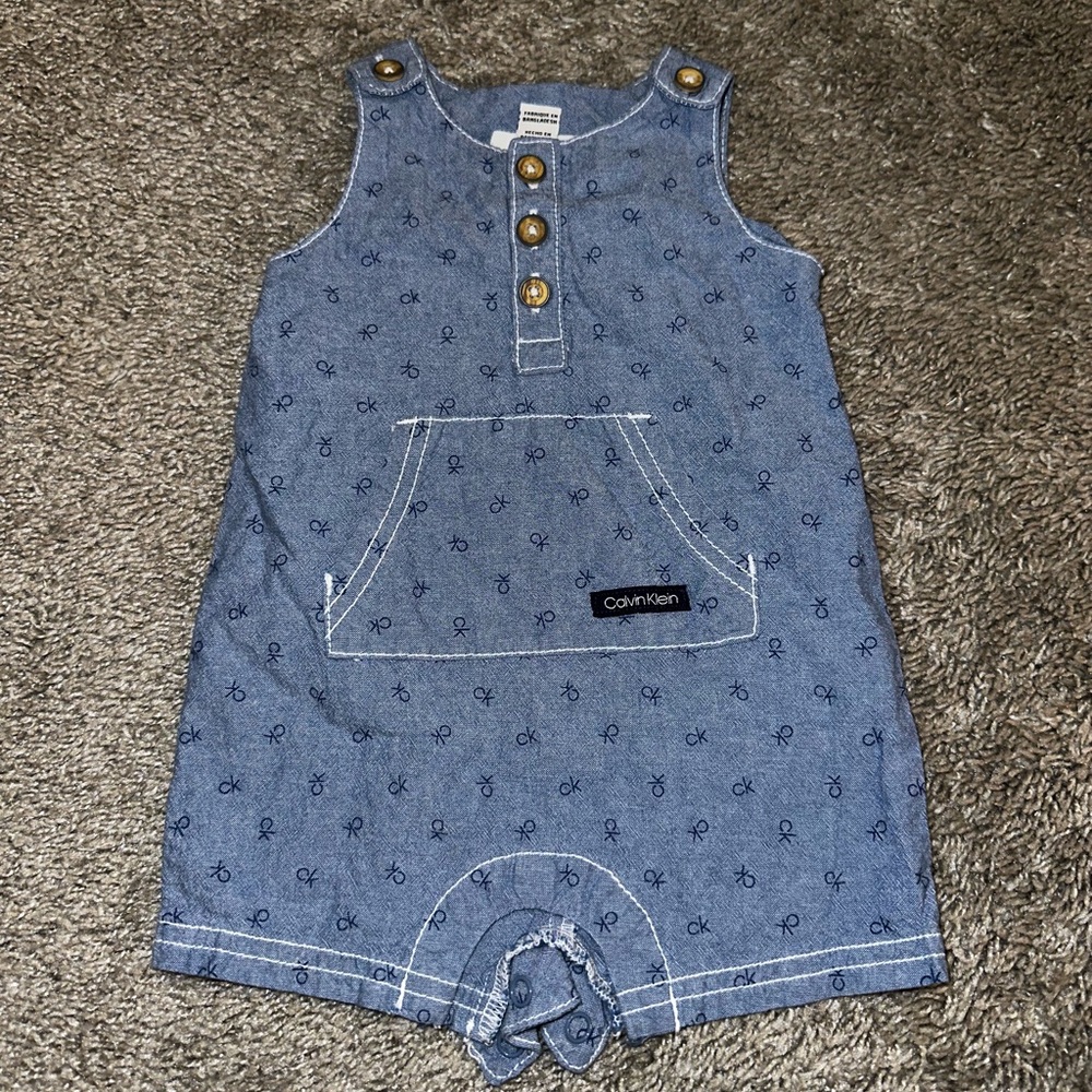 3/6M Calvin Klein overalls